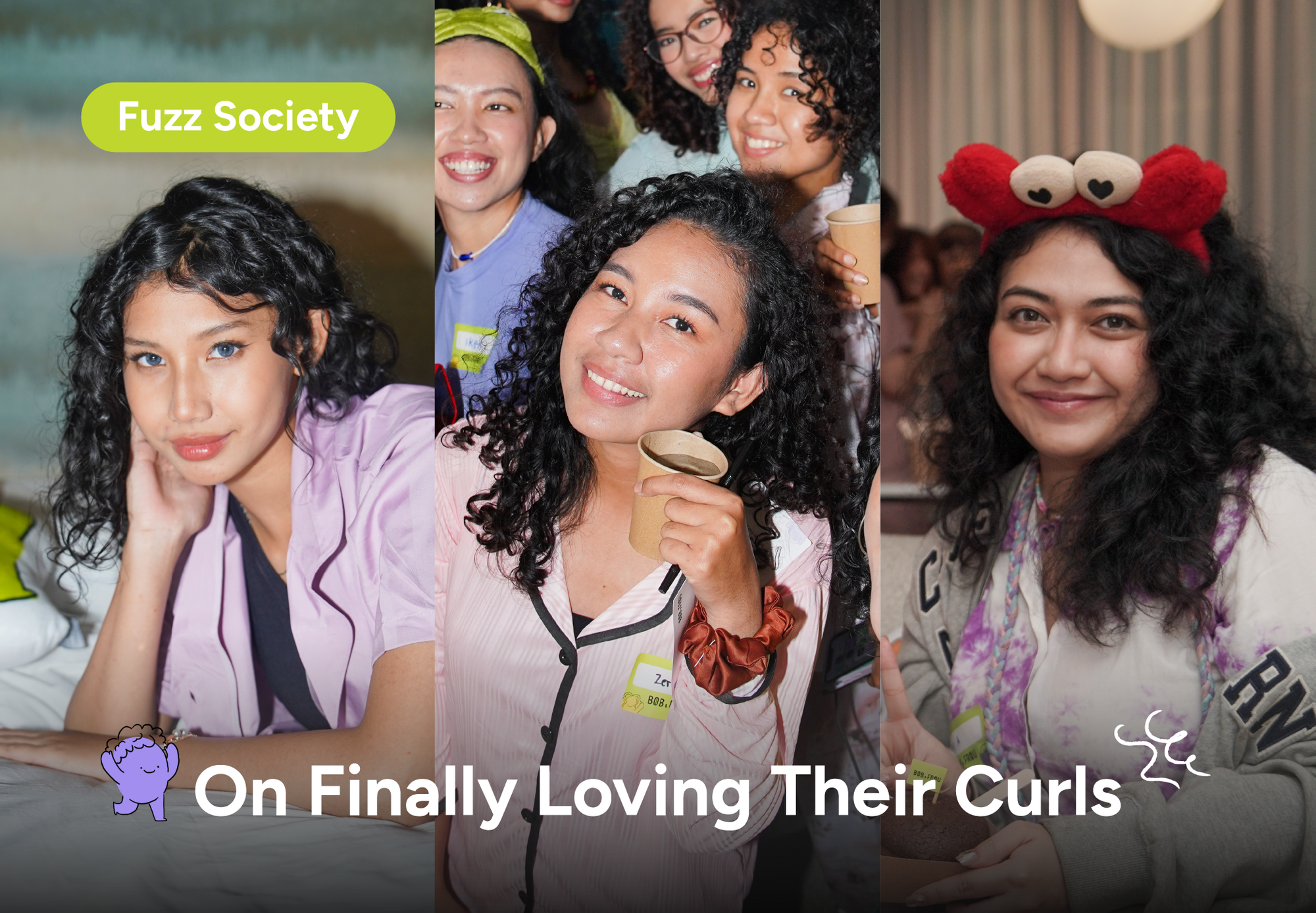 Fuzz Society | On Finally Loving Their Curls