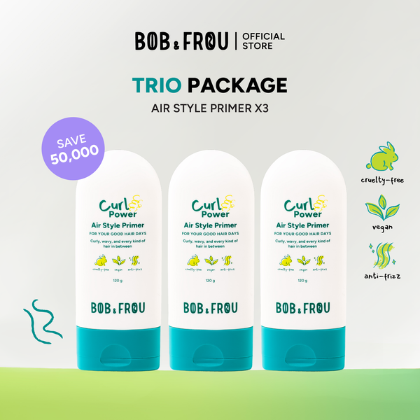 TRIO PACKAGE - CURL POWER AIR STYLE PRIMER